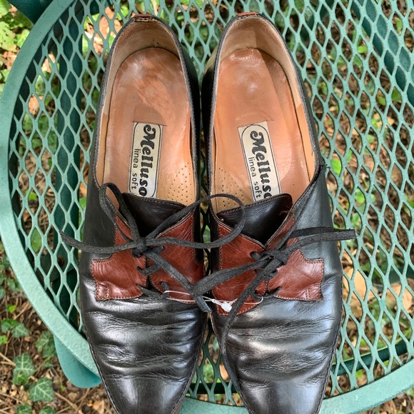 Two-tone Melluso vintage oxfords - Picture 4 of 7